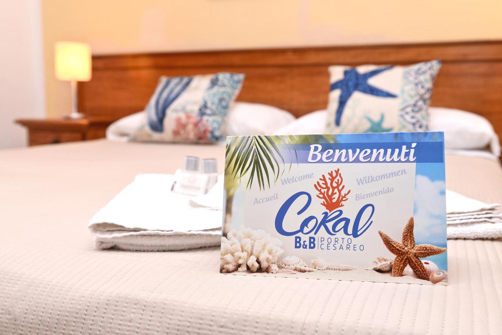 Coral B&B Porto Cesareo Bagian luar foto