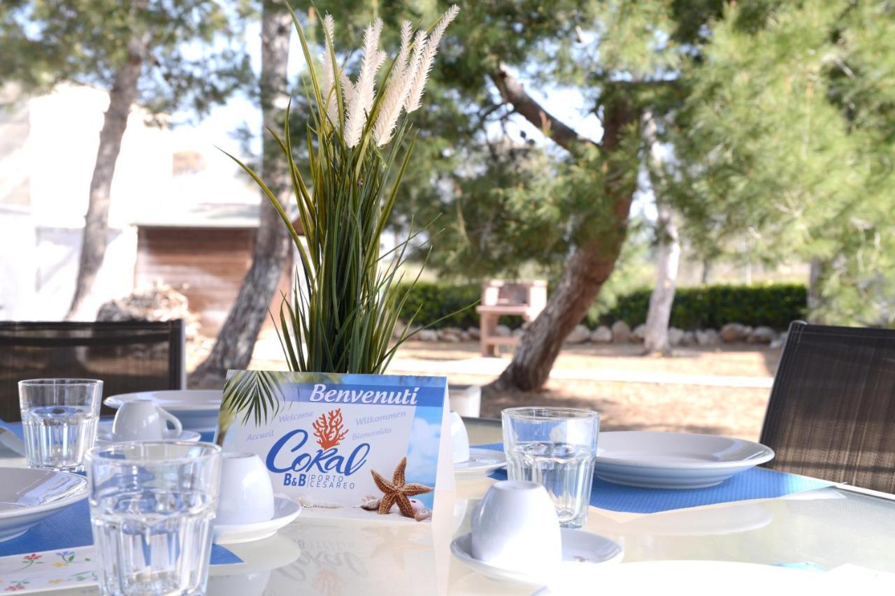 Coral B&B Porto Cesareo Bagian luar foto